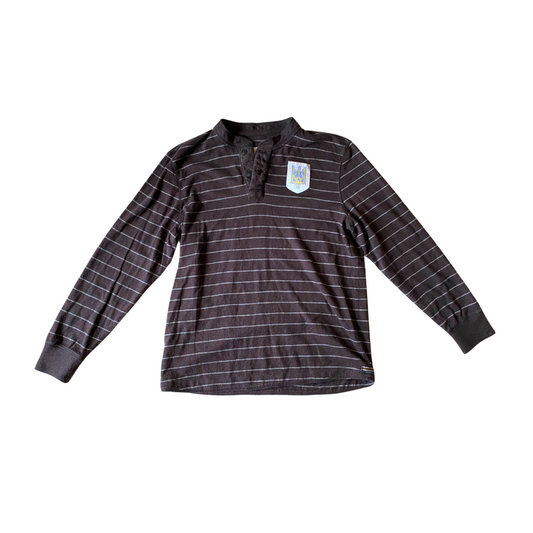 Brown Ukrainian Tryzub Shirt (Men's Large)