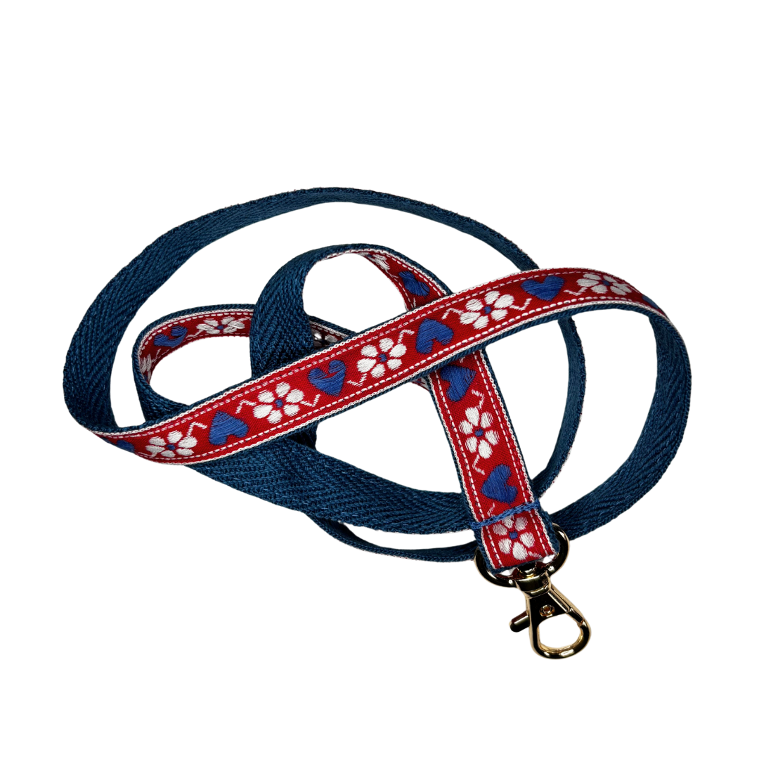 Heart & Bloom Azure Lanyard