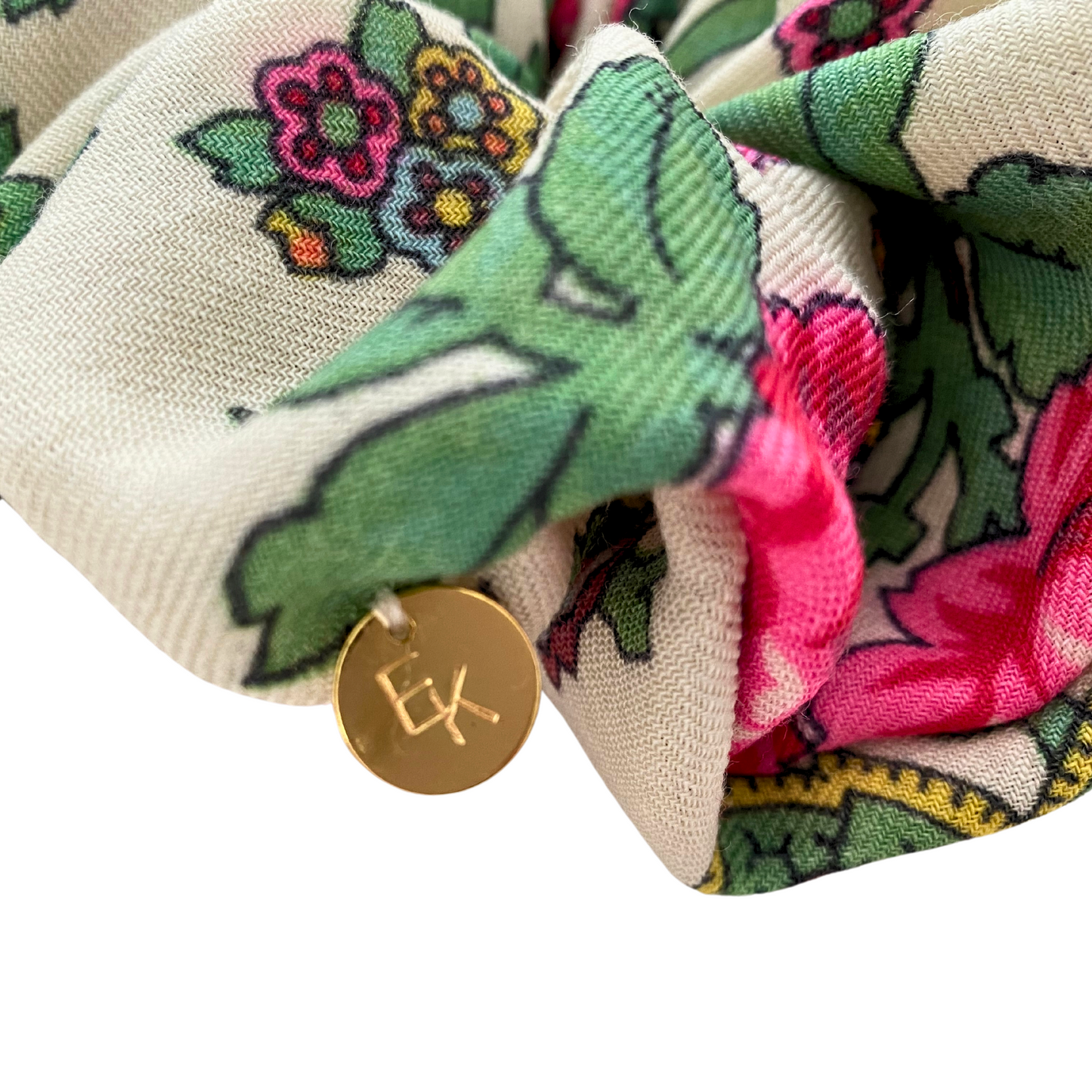 Upcycled Ukrainian Dance Skirt Scrunchie