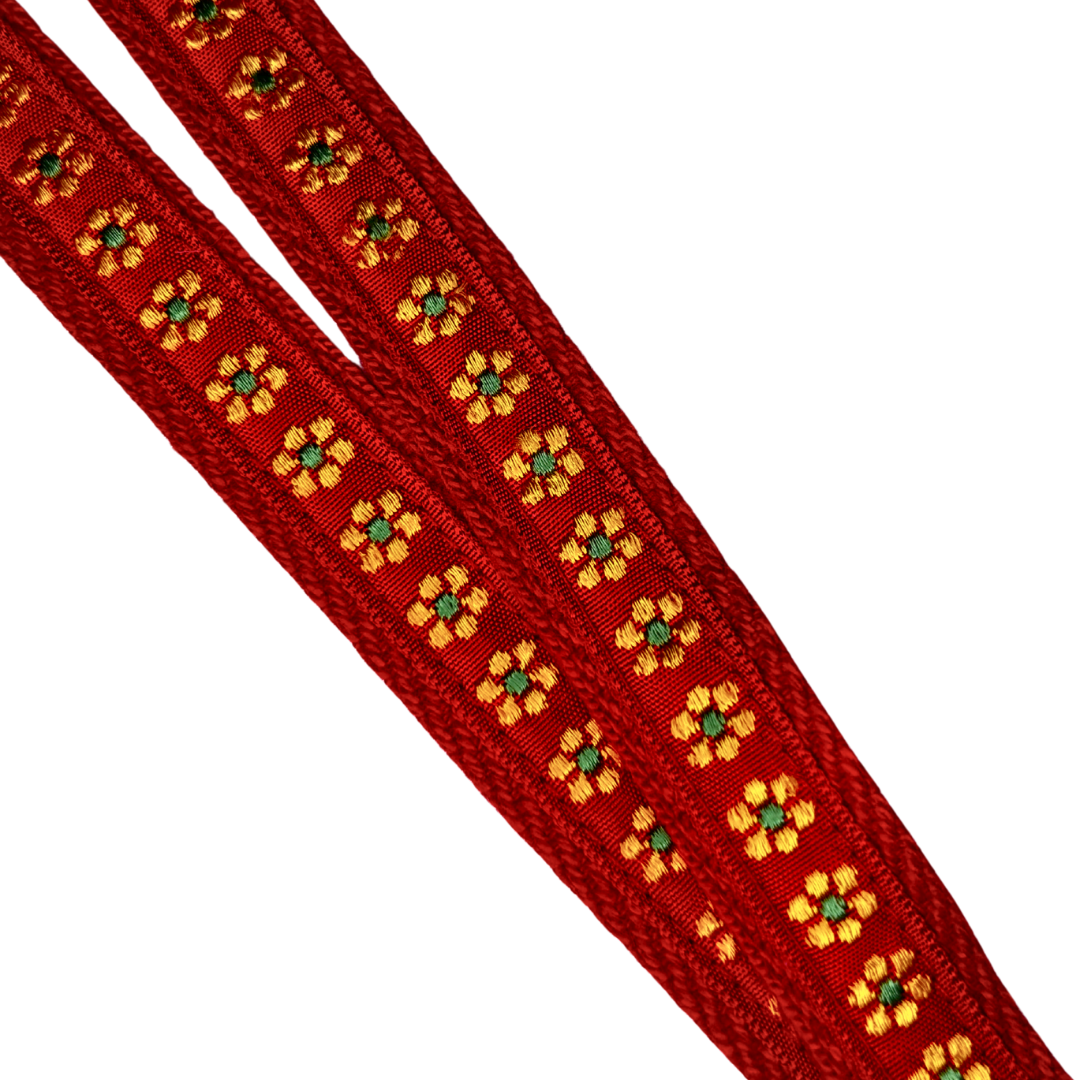 Scarlet Bloom Lanyard