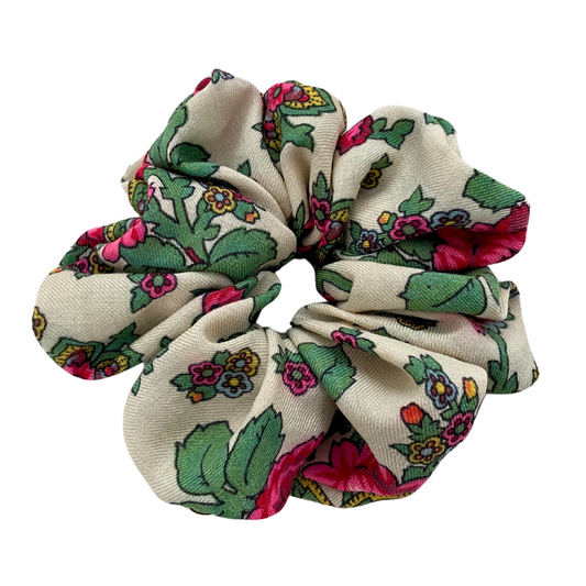 Upcycled Ukrainian Dance Skirt Scrunchie