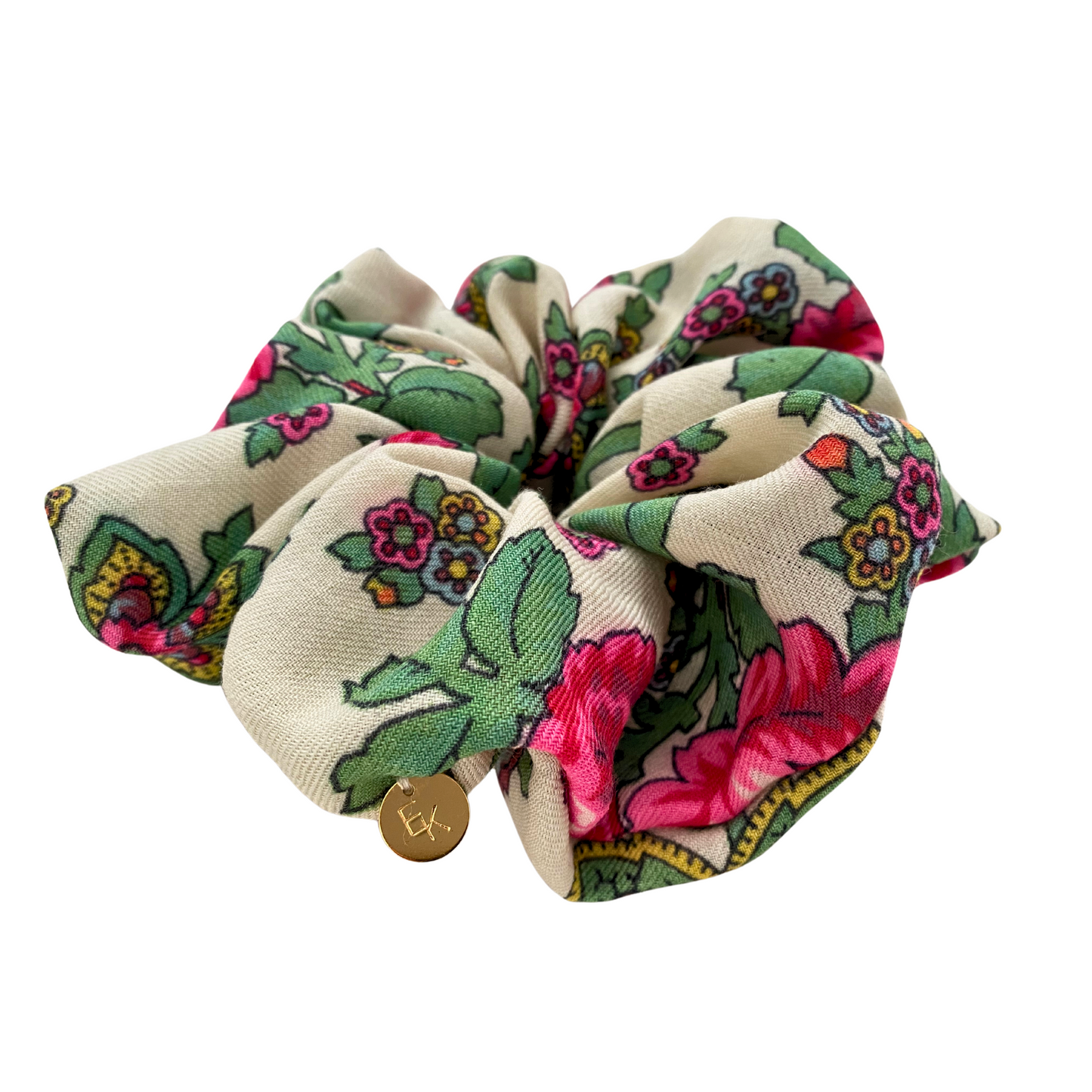 Upcycled Ukrainian Dance Skirt Scrunchie