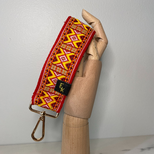 Blast from the Past Keychain Wristlet