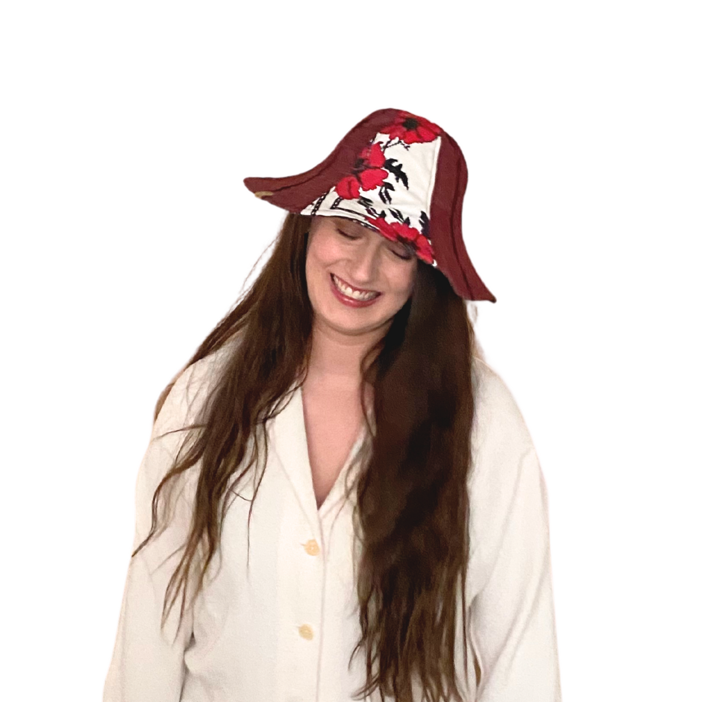 Poppies on a Tulip Hat