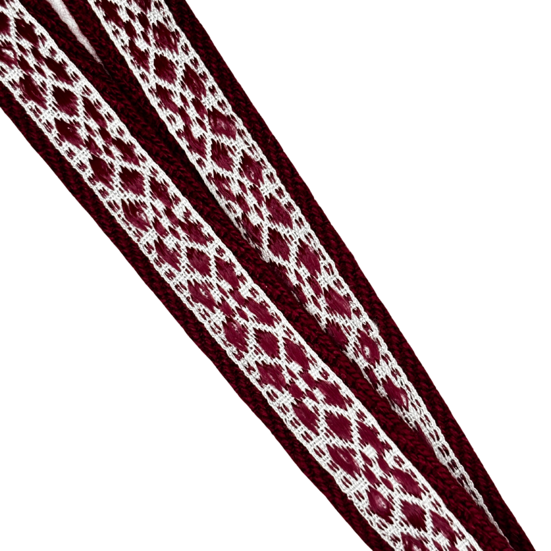 Burgundy Stride Lanyard