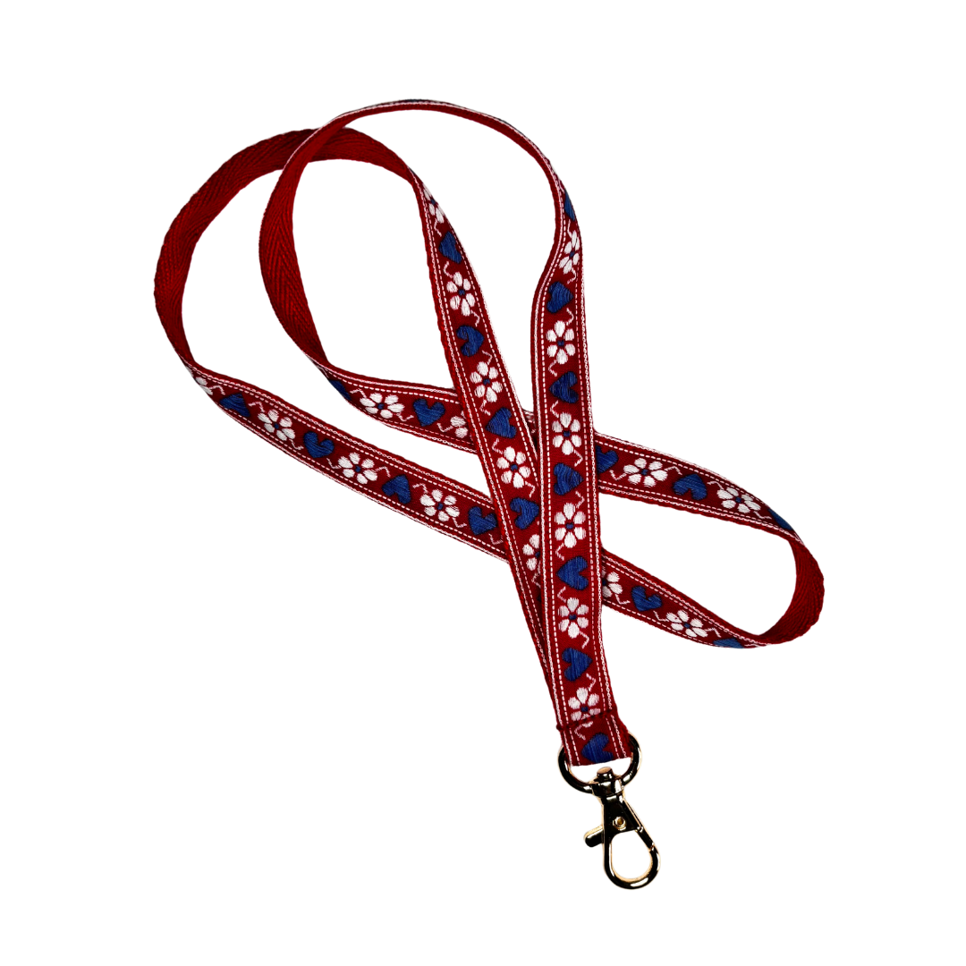 Heart & Bloom Lanyard