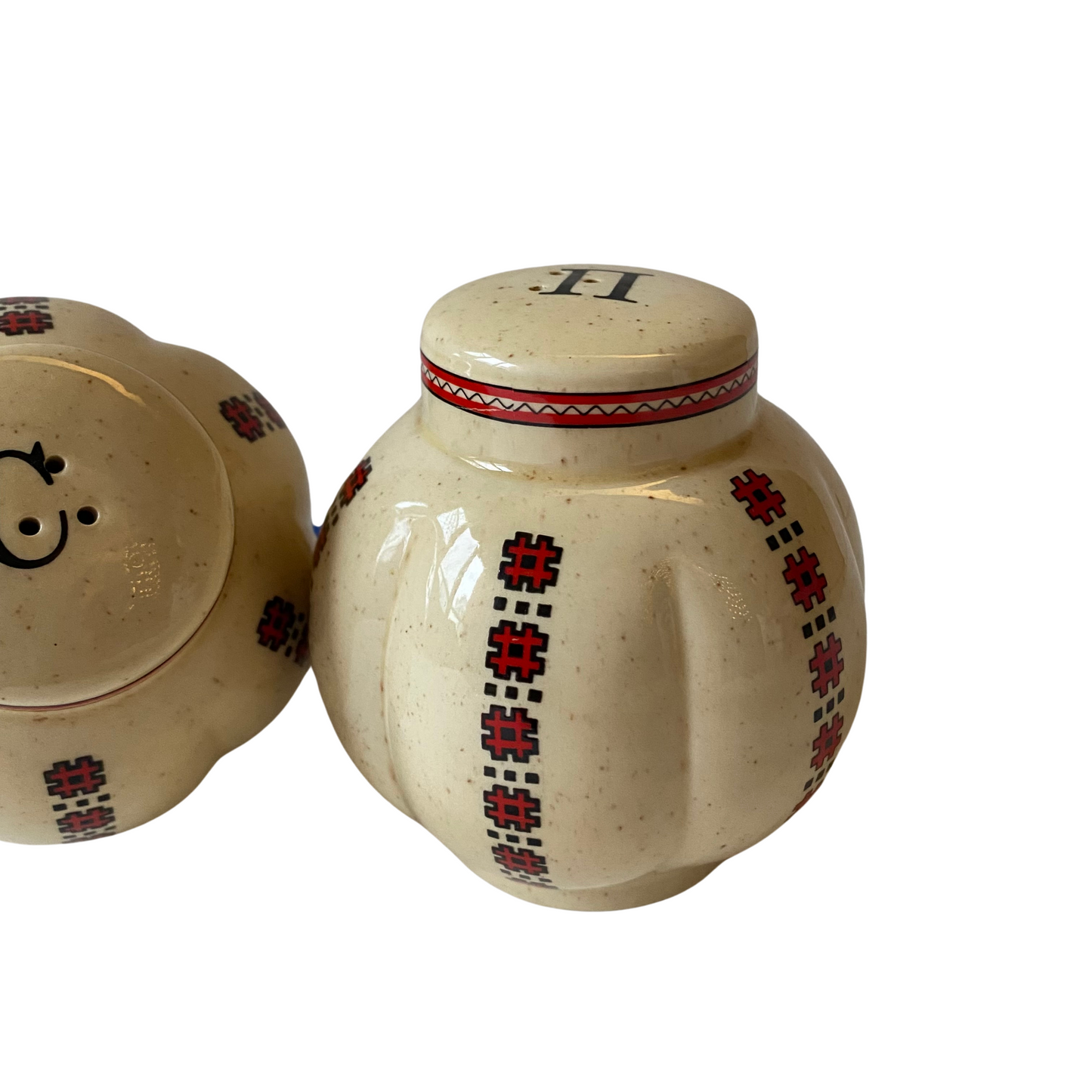 Vintage Ceramic Salt & Pepper Shakers