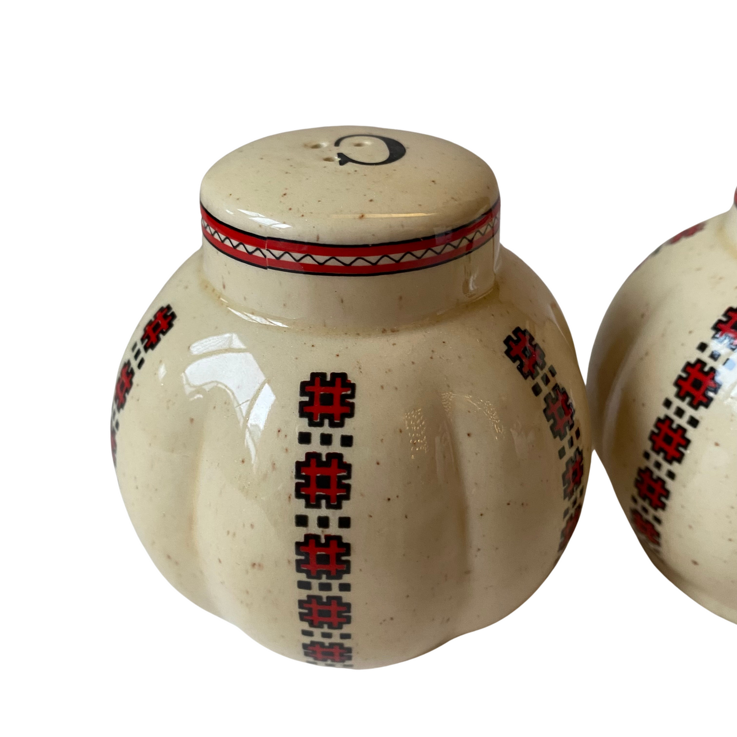 Vintage Ceramic Salt & Pepper Shakers