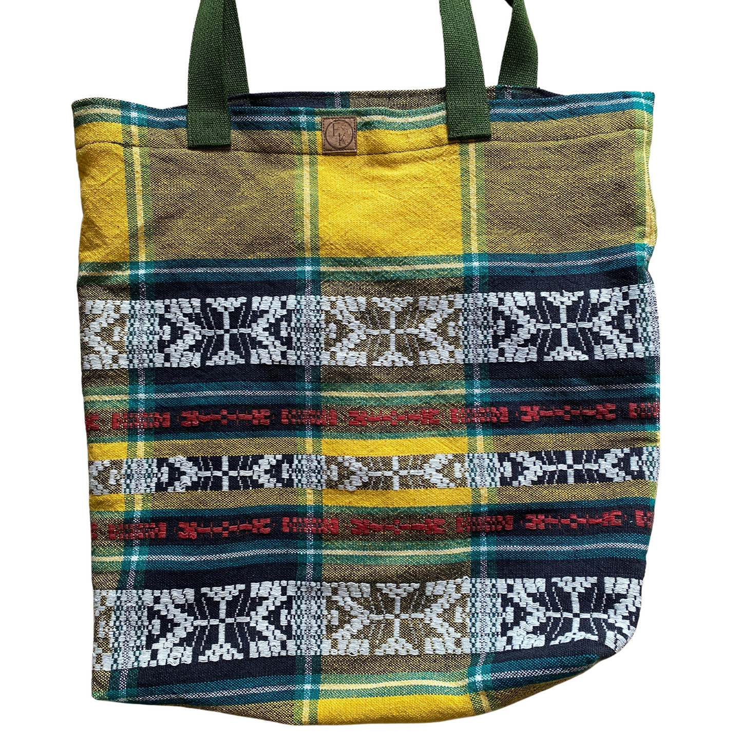 Repurposed Fabric Tote Bag