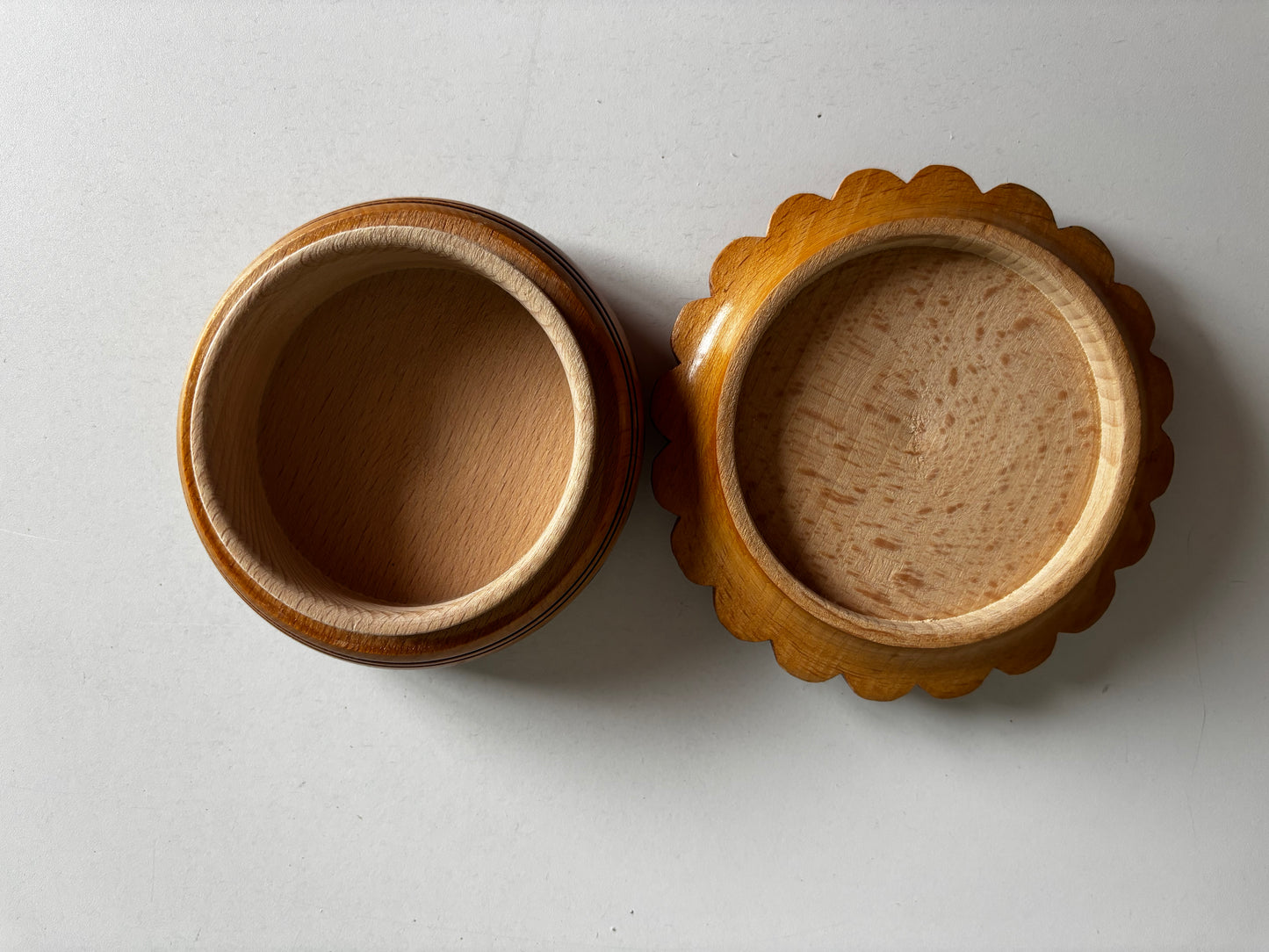 Vintage Inlay Jewellery Box