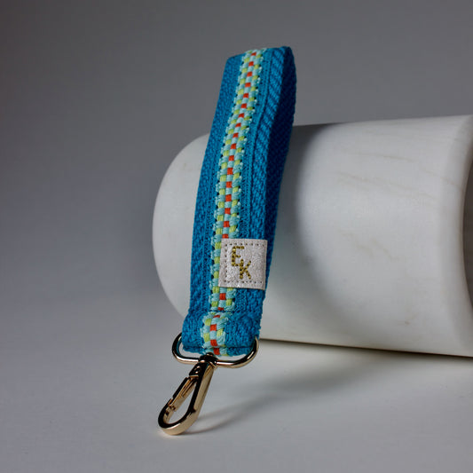 Picnic Blanket Keychain Wristlet