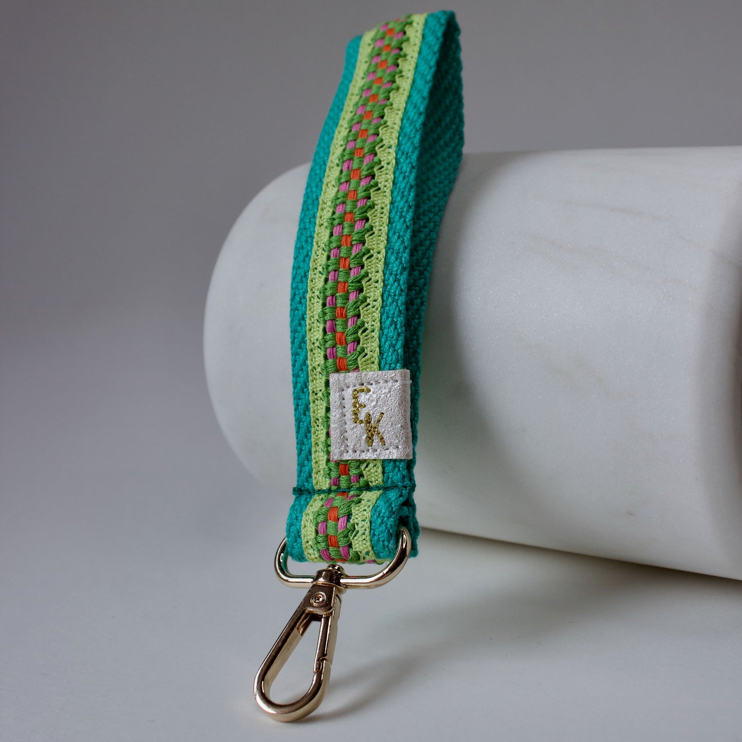 Picnic Blanket Keychain Wristlet