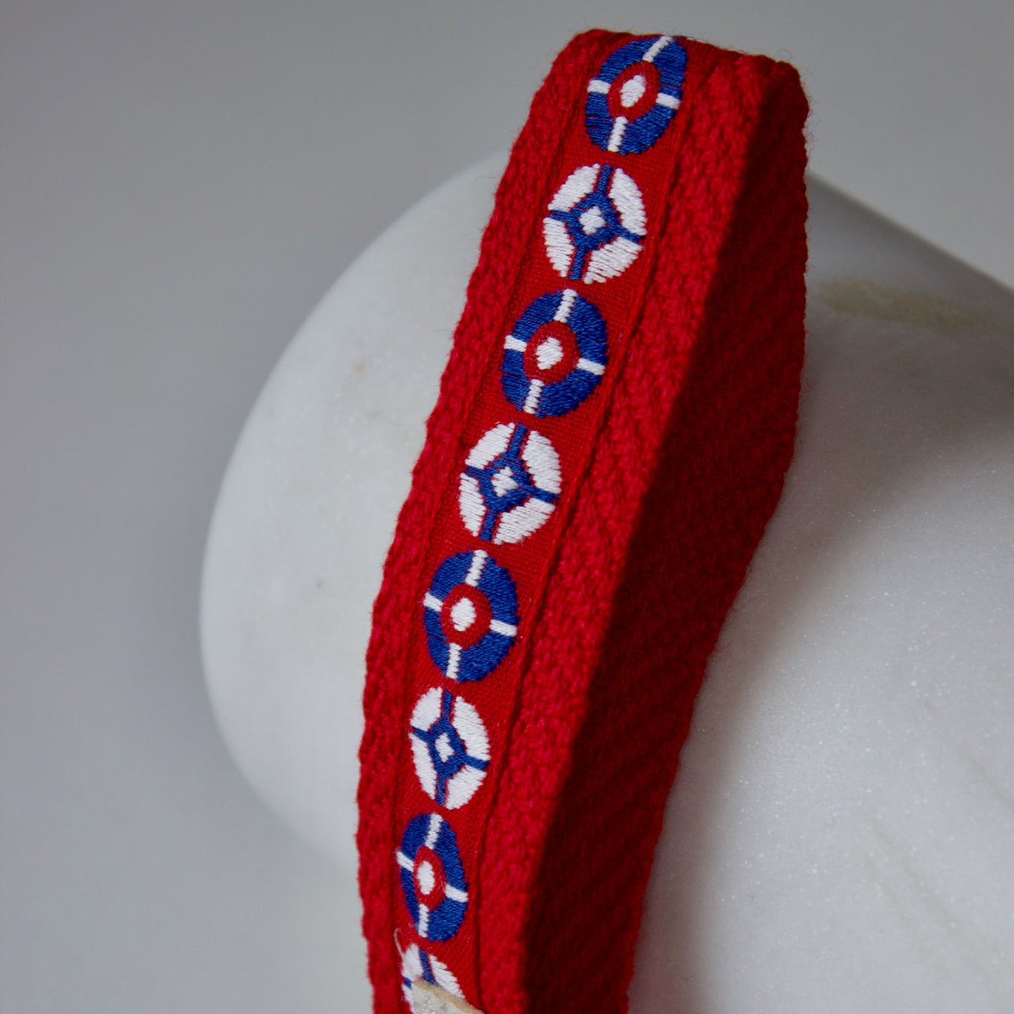 Funky Circles Keychain Wristlet