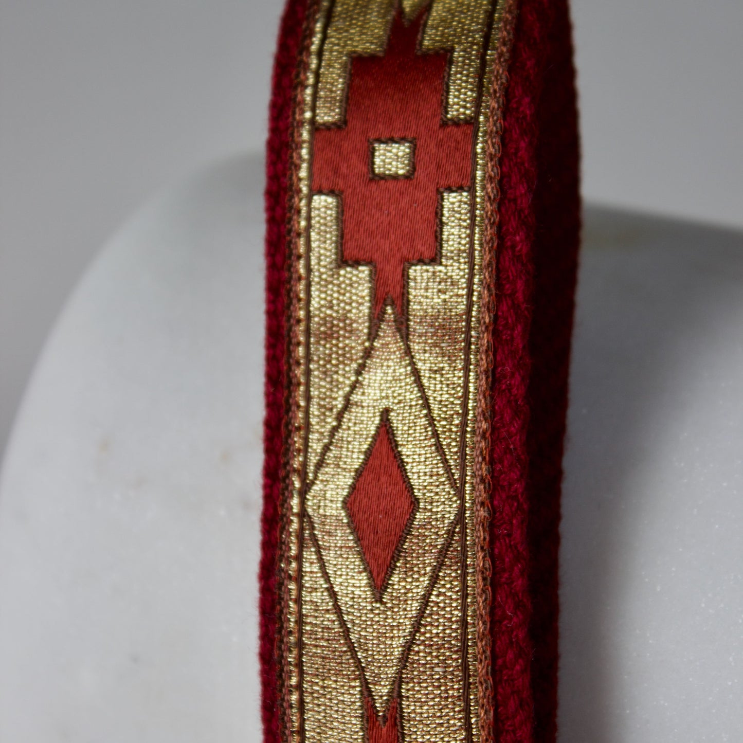 Moody Brocade Keychain Wristlet