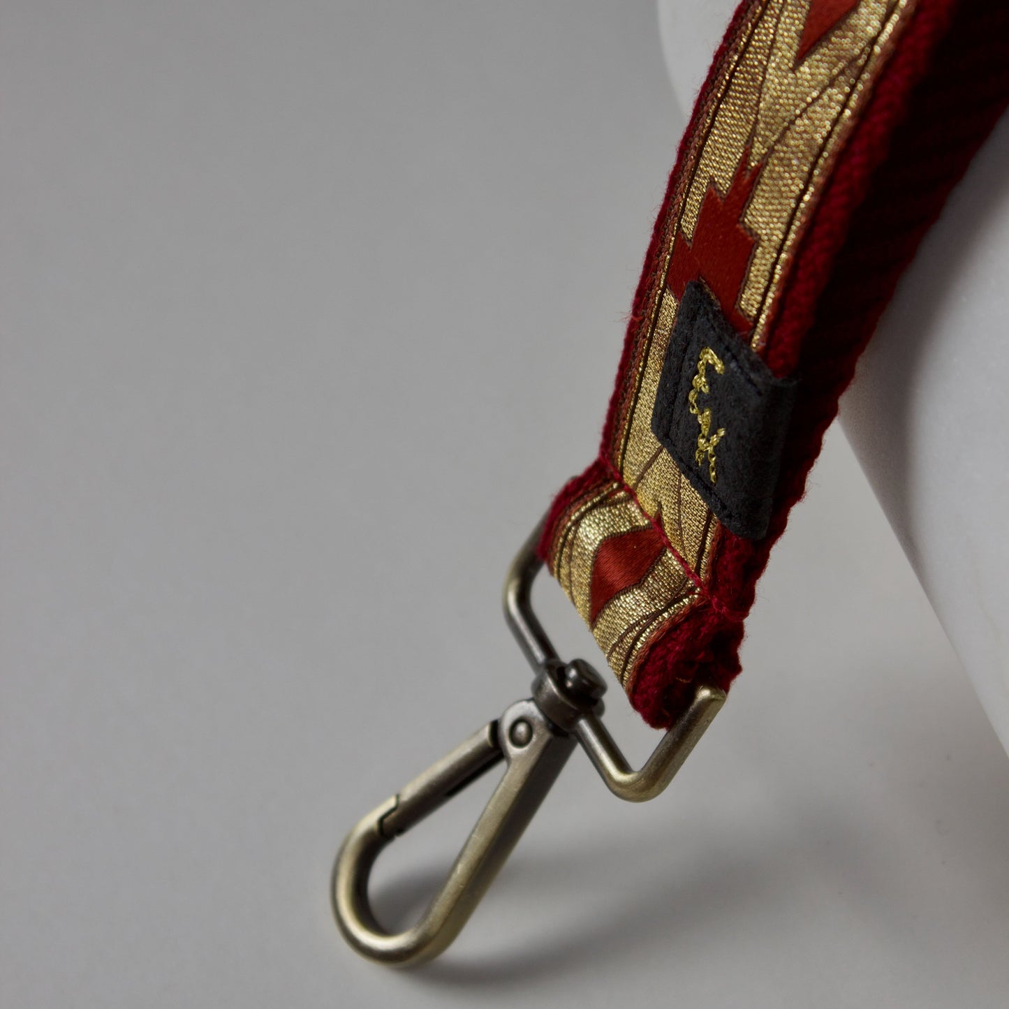 Moody Brocade Keychain Wristlet