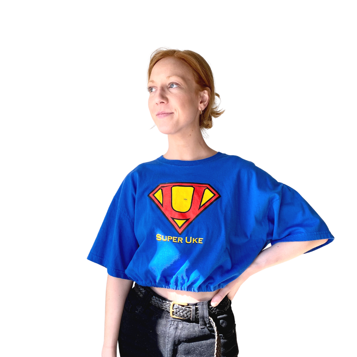 Super Uke T-Shirt Cropped