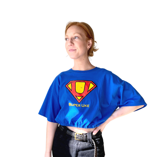 Super Uke T-Shirt Cropped