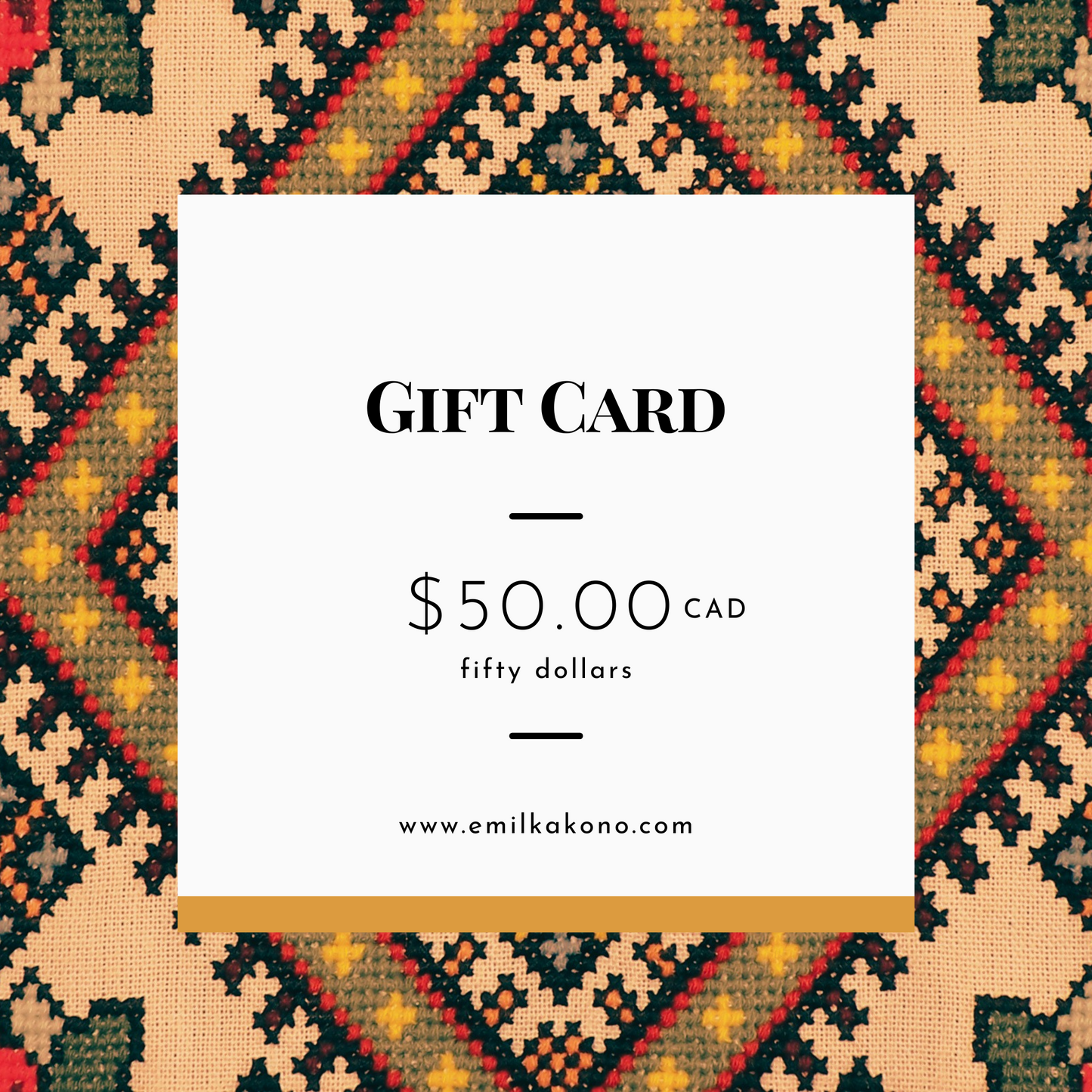 Emilka Kono Gift Card