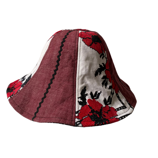 Poppies on a Tulip Hat