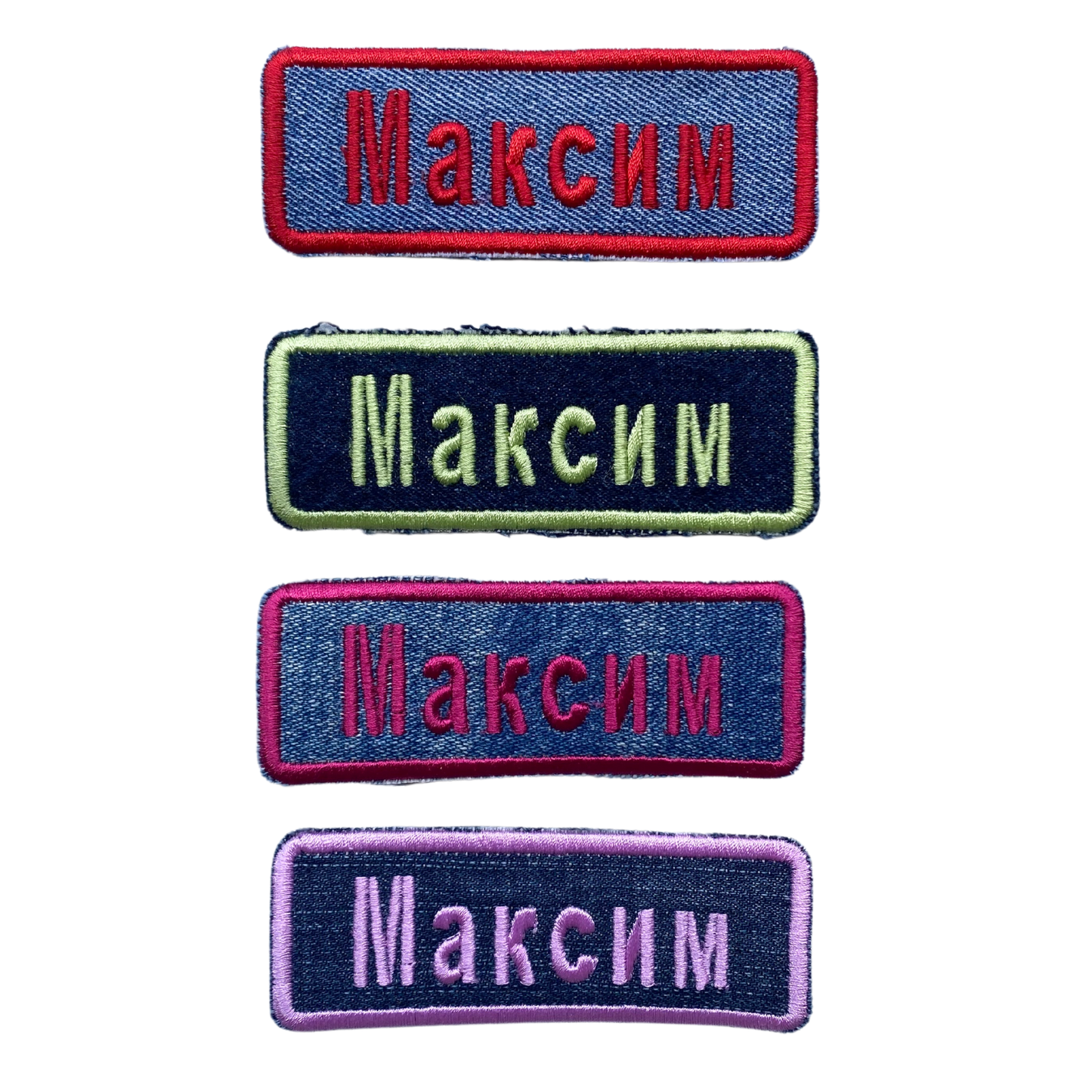 "Maksym" on Recycled Denim